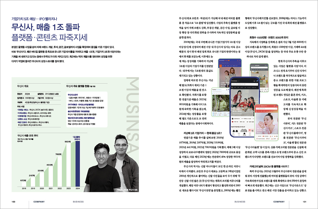 [알림] 패션비즈 창간 38주년 특대호 발간... 파워 리더 38인 인터뷰 등  2537-Image